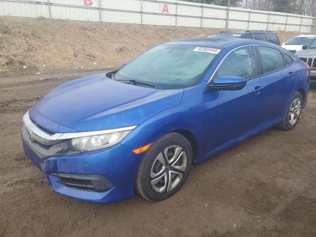 Image 1 of 2016 HONDA CIVIC LX 2016 with VIN 19XFC2F56GE081359