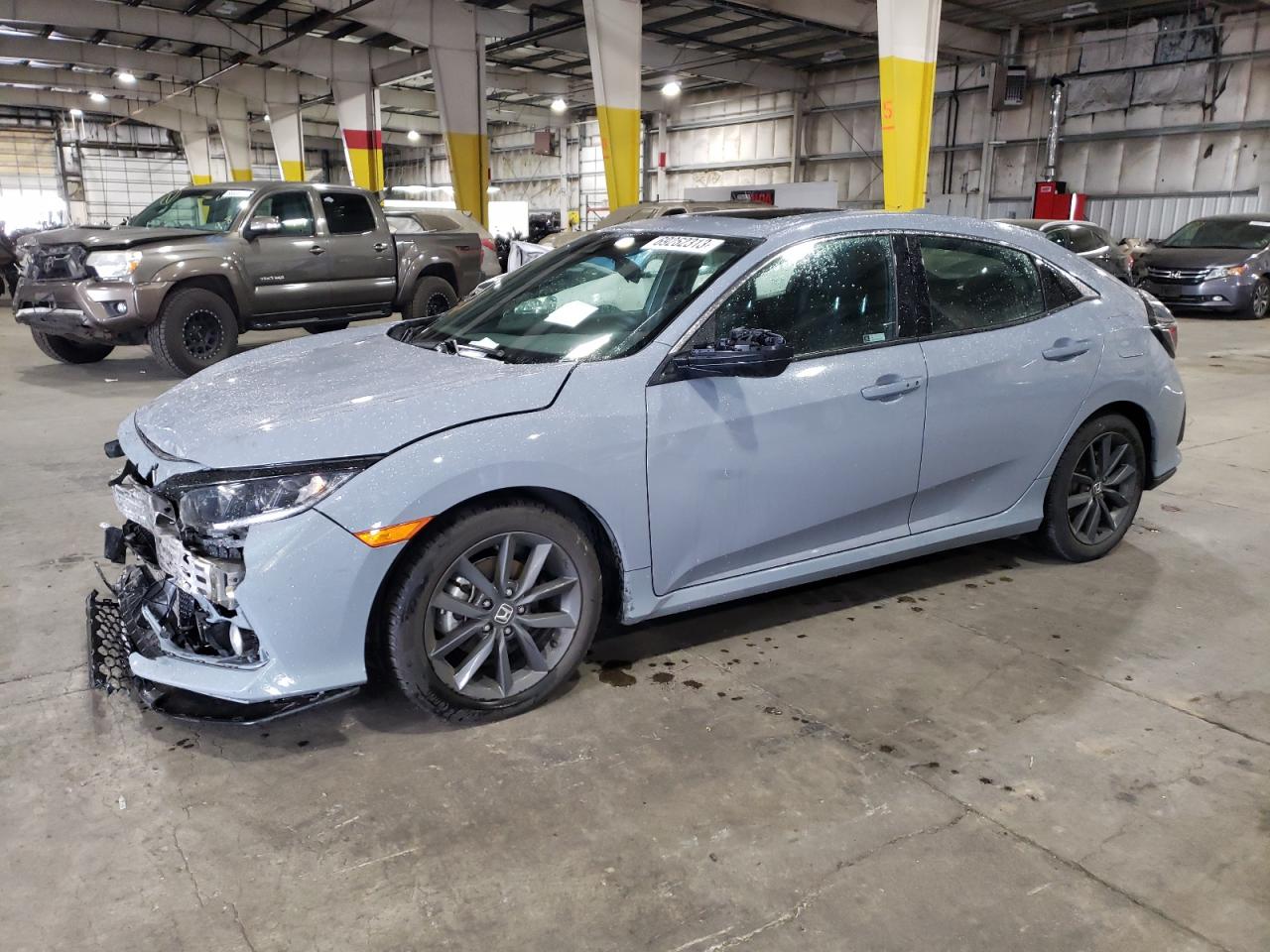 Image 1 of 2021 HONDA CIVIC EX 2021 with VIN SHHFK7H6XMU410915