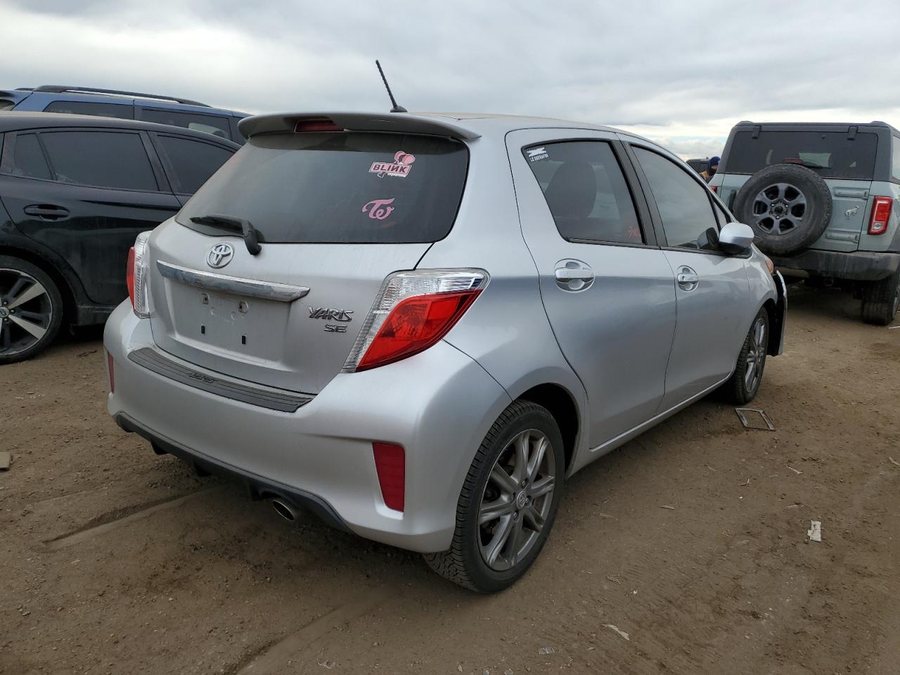 Image 3 of 2013 TOYOTA YARIS  2013 with VIN JTDKTUD32DD566364