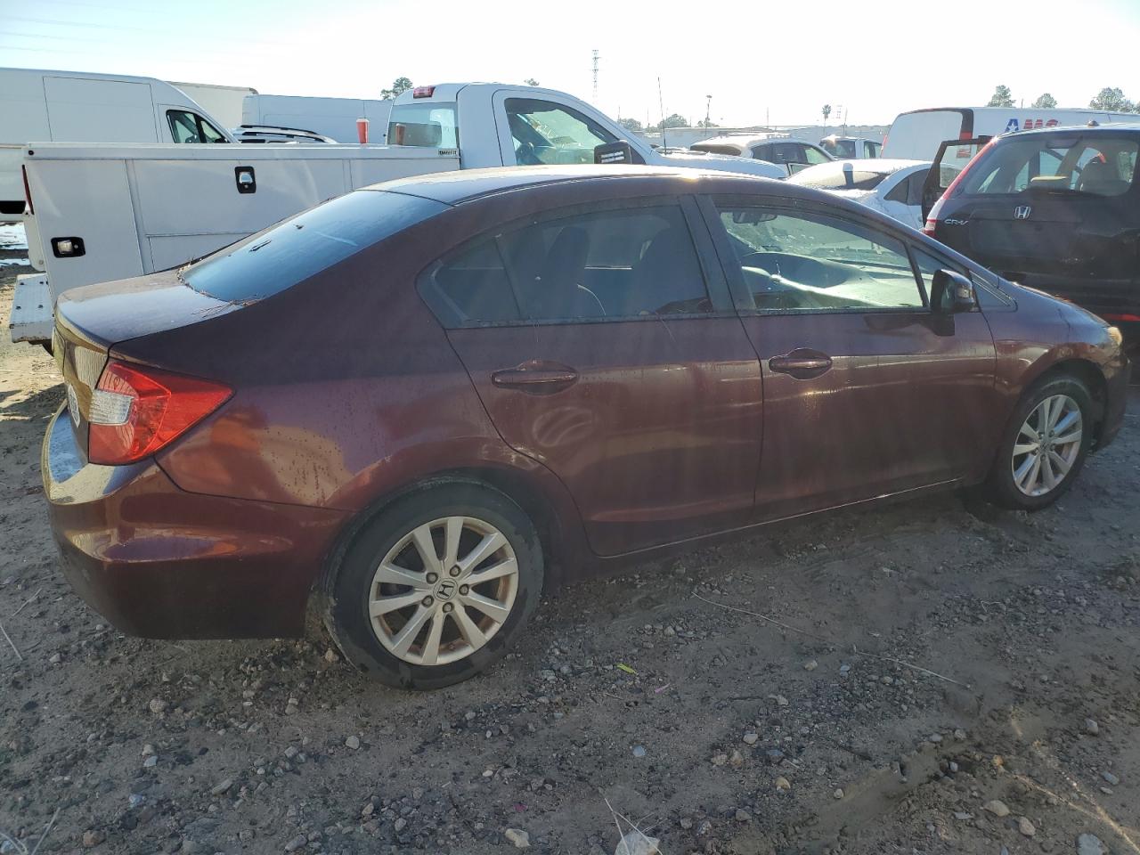 Image 3 of 2012 HONDA CIVIC EX 2012 with VIN 2HGFB2F85CH557159