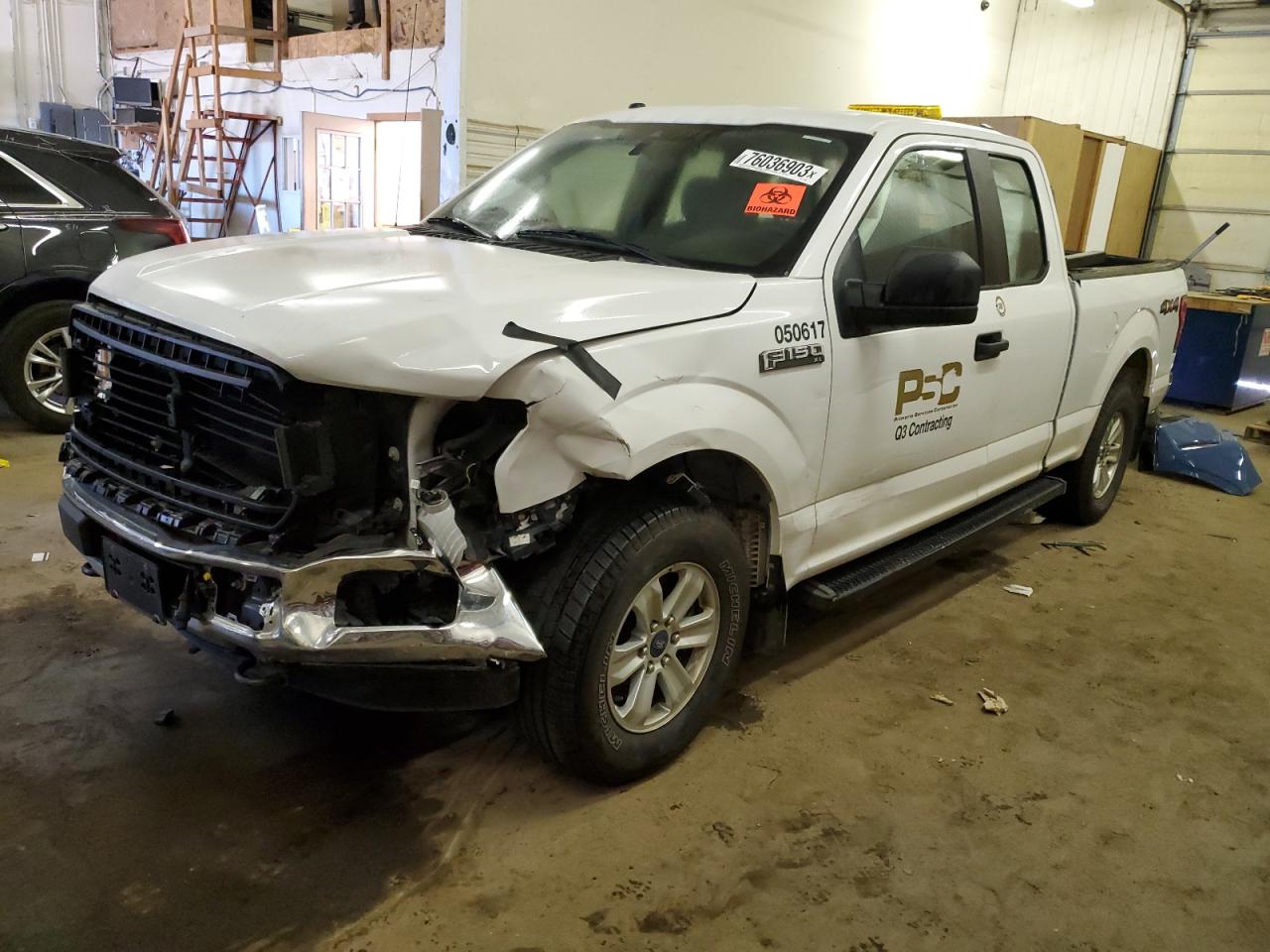 Image 1 of 2019 FORD F150 SUPER CAB 2019 with VIN 1FTEX1EP9KKC17003