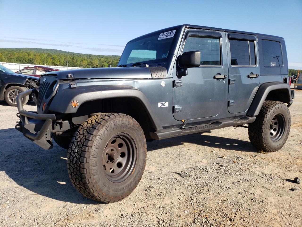 Image 1 of 2008 JEEP WRANGLER UNLIMITED X 2008 with VIN 1J4GA39168L586037