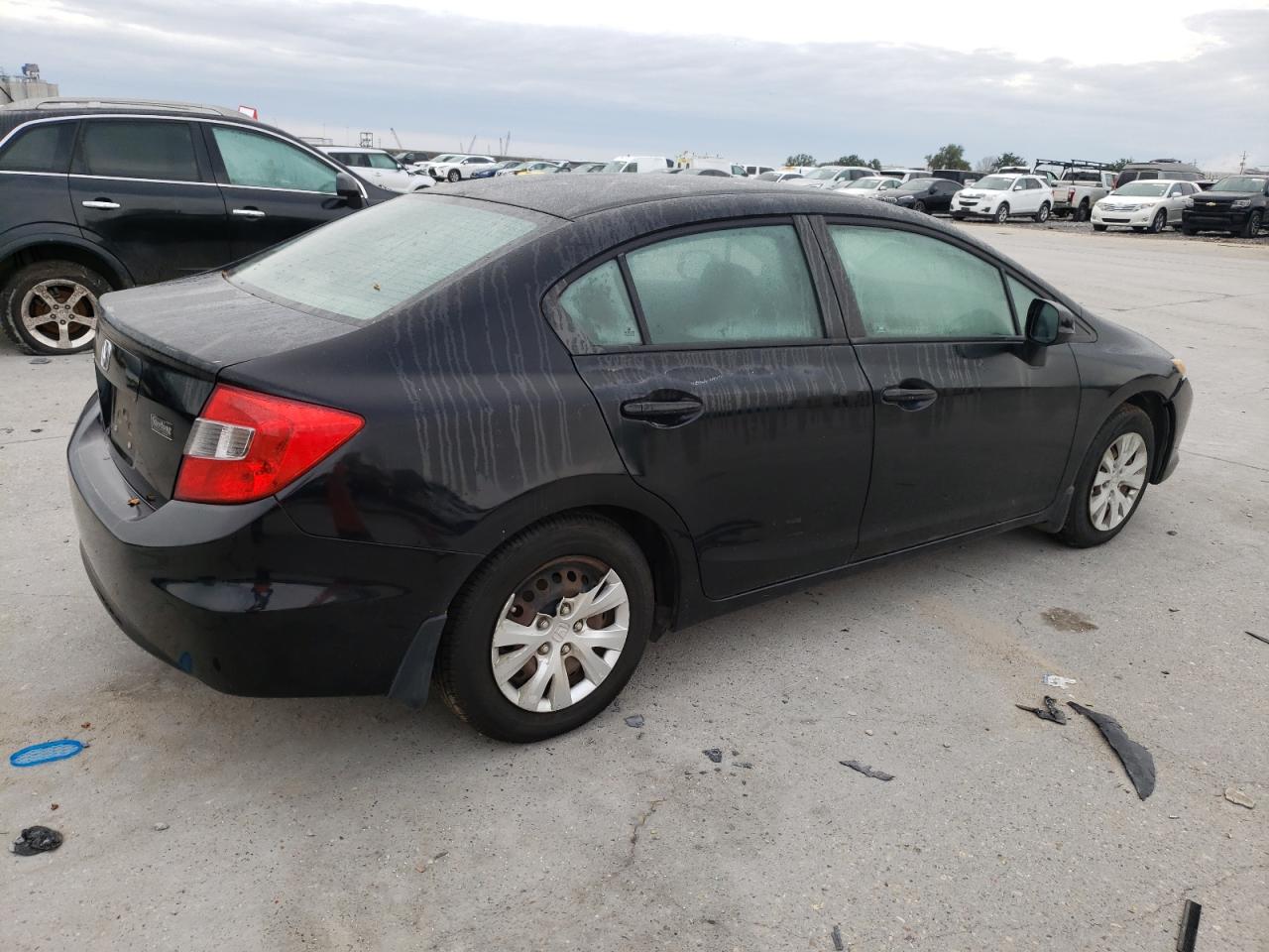 Изображение 3 2012 HONDA CIVIC LX 2012 с VIN 2HGFB2F57CH591559