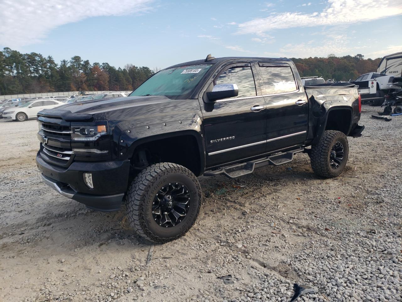 Image 1 of 2018 CHEVROLET SILVERADO K1500 LTZ 2018 with VIN 3GCUKSEC8JG321825