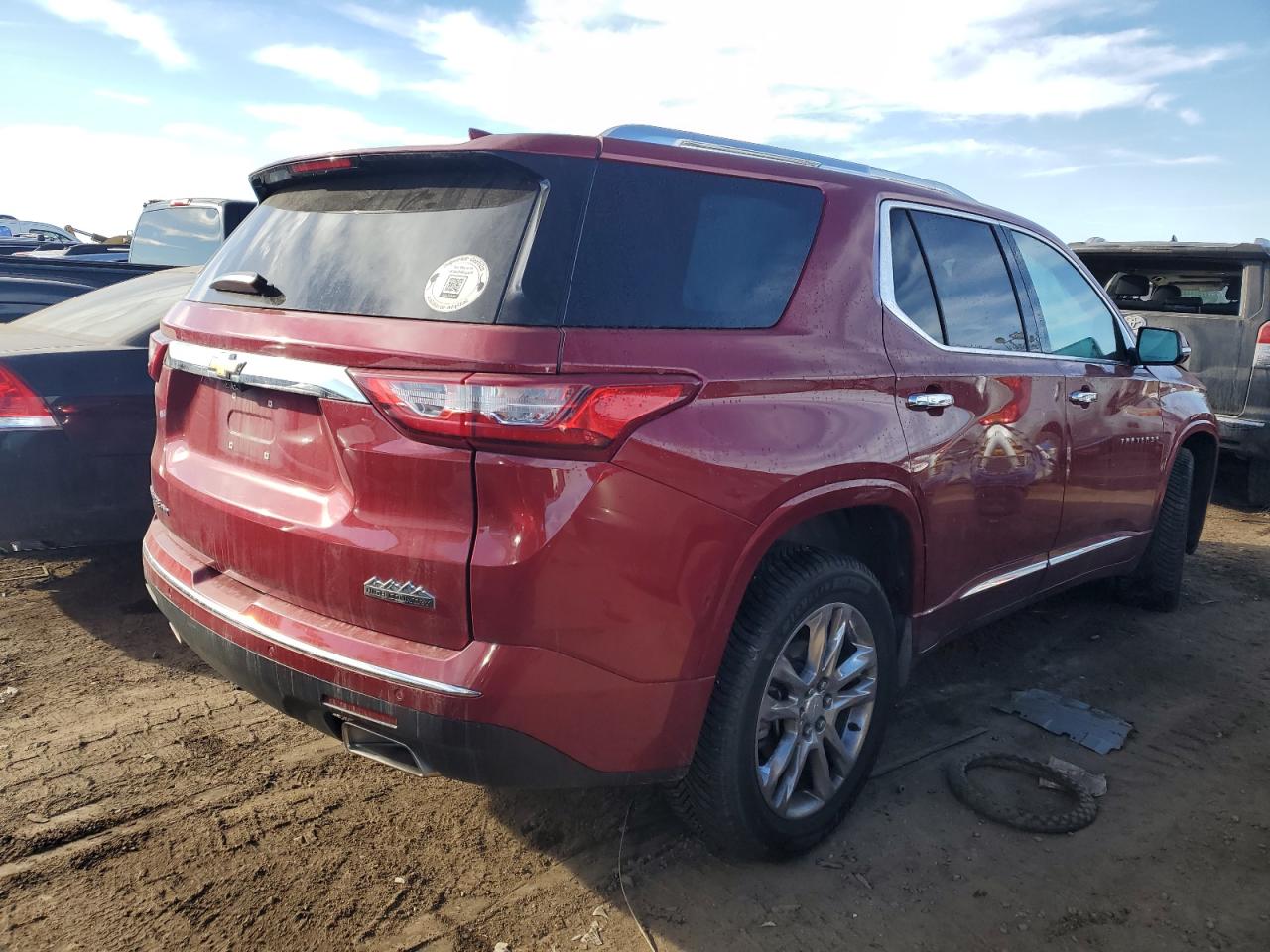 Image 3 of 2019 CHEVROLET TRAVERSE HIGH COUNTRY 2019 with VIN 1GNEVJKW4KJ111895