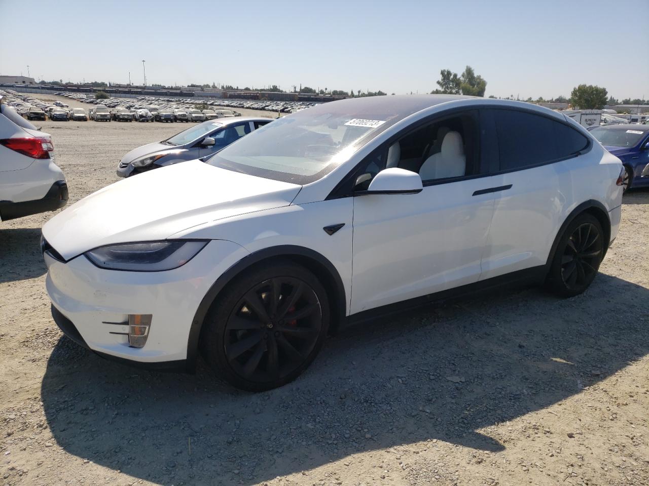 Image 1 of 2020 TESLA MODEL X  2020 with VIN 5YJXCDE49LF285148