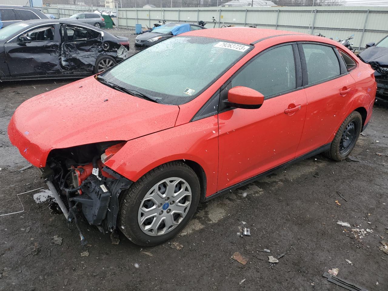 Изображение 1 2012 FORD FOCUS SE 2012 с VIN 1FAHP3F22CL296947