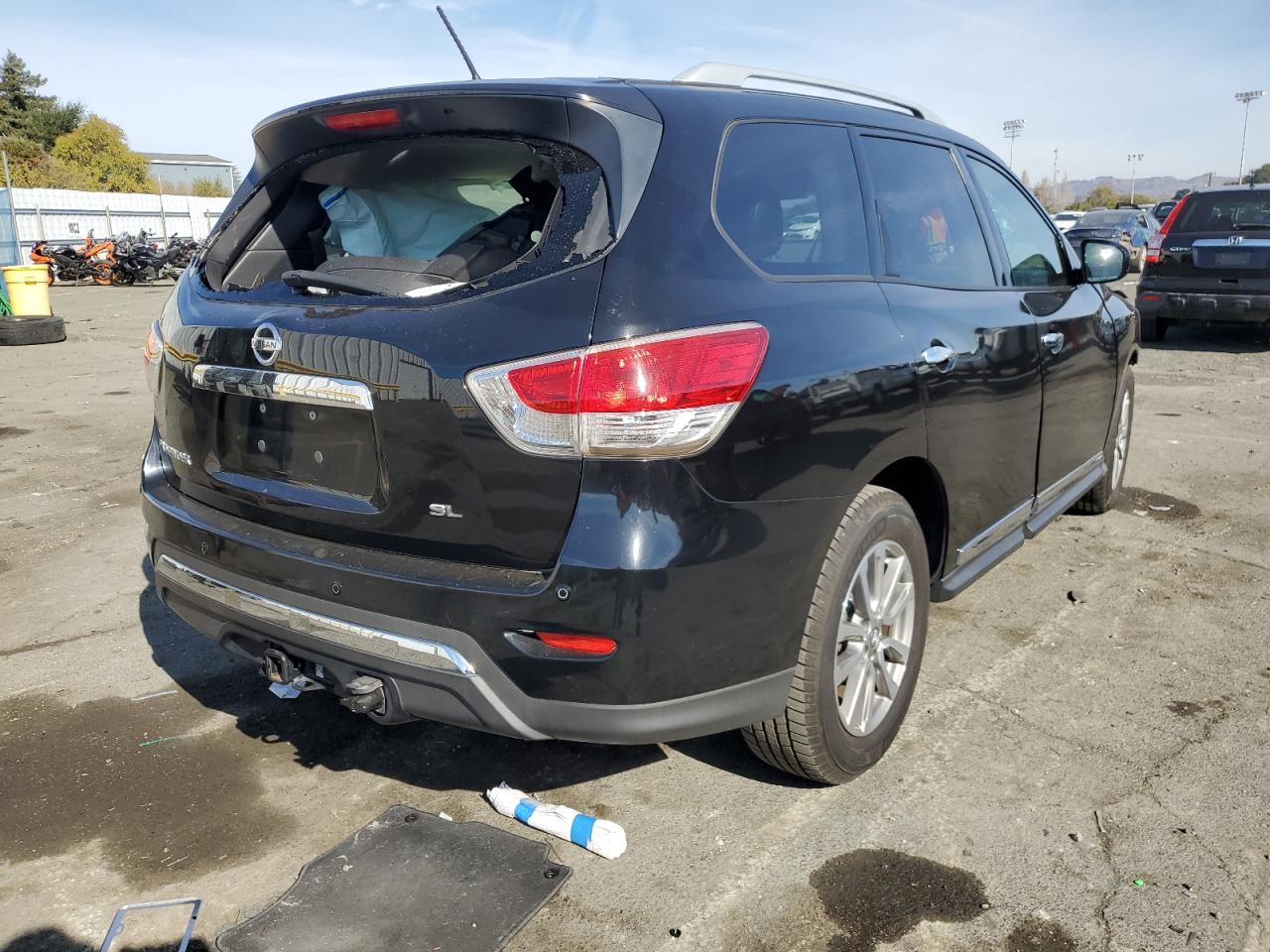 Image 3 of 2013 NISSAN PATHFINDER S 2013 with VIN 5N1AR2MN6DC627104