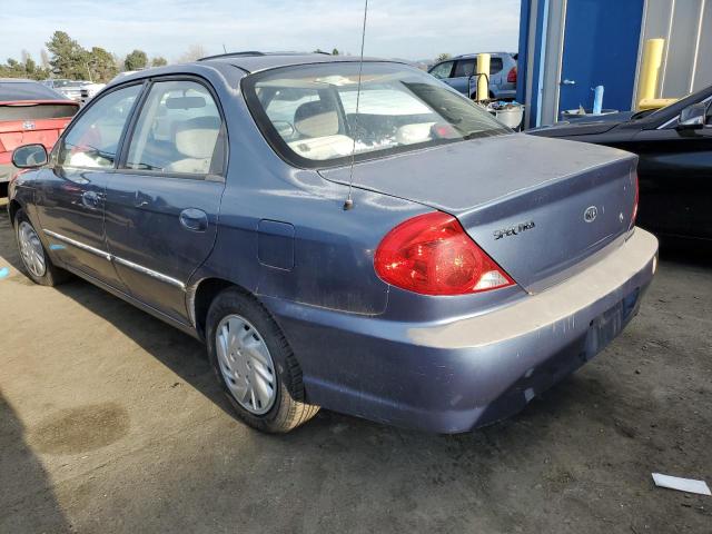 Obraz 2 z 2002 KIA SPECTRA BASE 2002 z VIN KNAFB121225207704