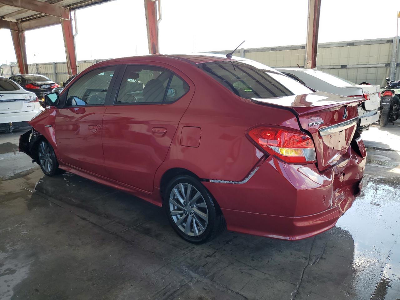 Image 2 of 2017 MITSUBISHI MIRAGE G4 SE 2017 with VIN ML32F4FJXHH000246
