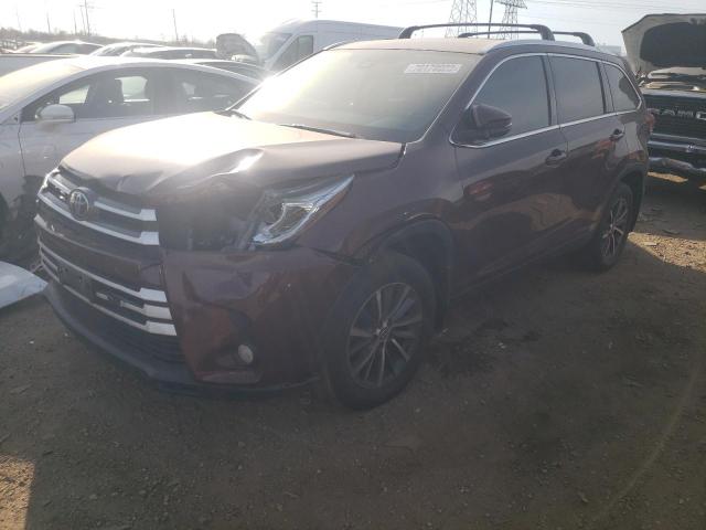 Изображение 1 2019 TOYOTA HIGHLANDER SE 2019 с VIN 5TDJZRFH8KS983747