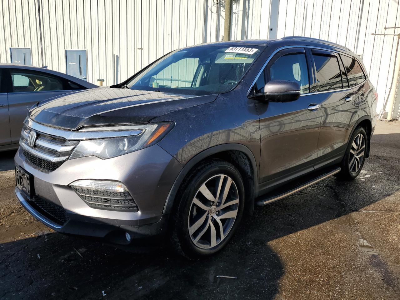 Image 1 of 2017 HONDA PILOT TOURING 2017 with VIN 5FNYF5H97HB044799