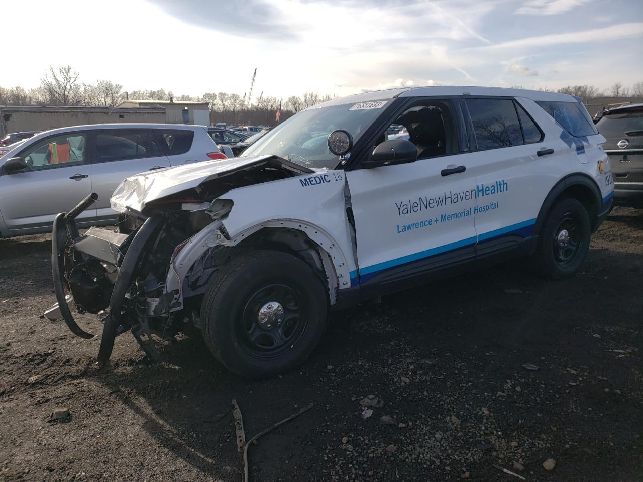 Image 1 of 2020 FORD EXPLORER POLICE INTERCEPTOR 2020 with VIN 1FM5K8AW2LGC67455