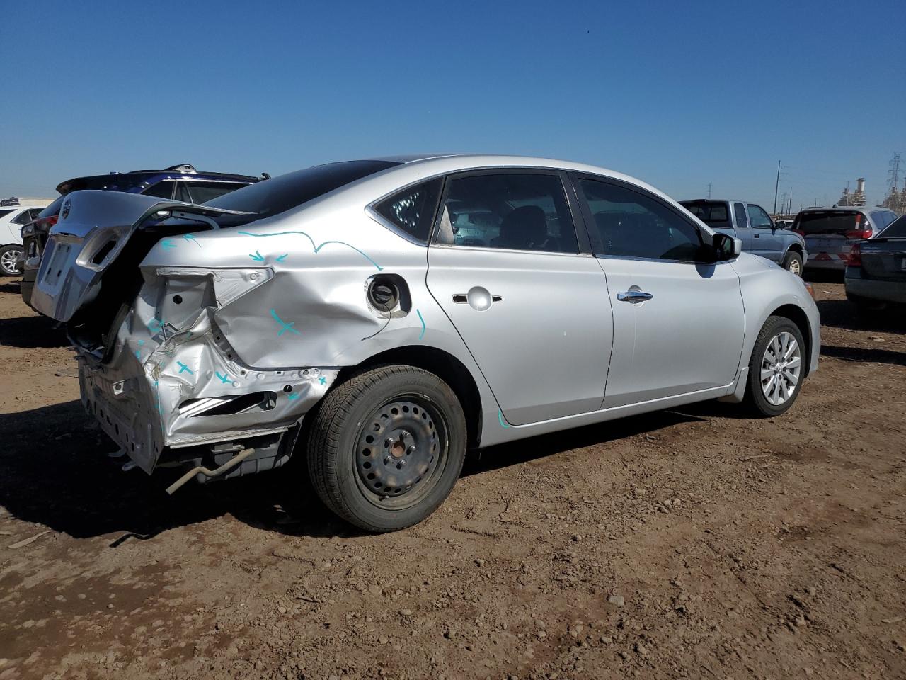 Image 3 of 2016 NISSAN SENTRA S 2016 with VIN 3N1AB7AP9GL684632