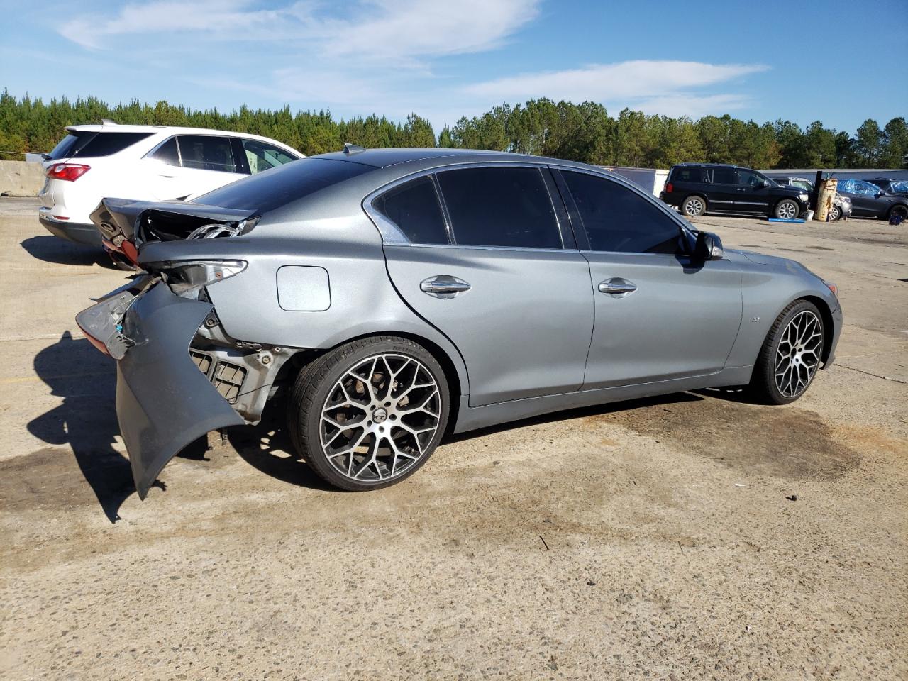Image 3 of Infiniti Q50 Base 2014 with VIN JN1BV7AP3EM689842