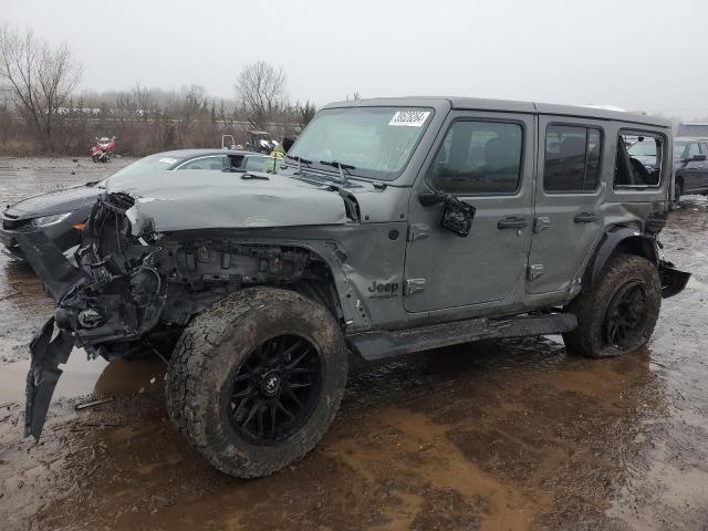 Image 1 of 2020 JEEP WRANGLER UNLIMITED SAHARA 2020 with VIN 1C4HJXEN2LW287999