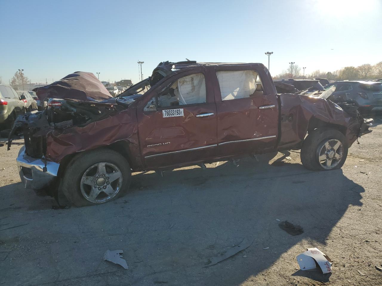 Image 1 of 2015 CHEVROLET SILVERADO K2500 HEAVY DUTY LTZ 2015 with VIN 1GC1KWE82FF138922