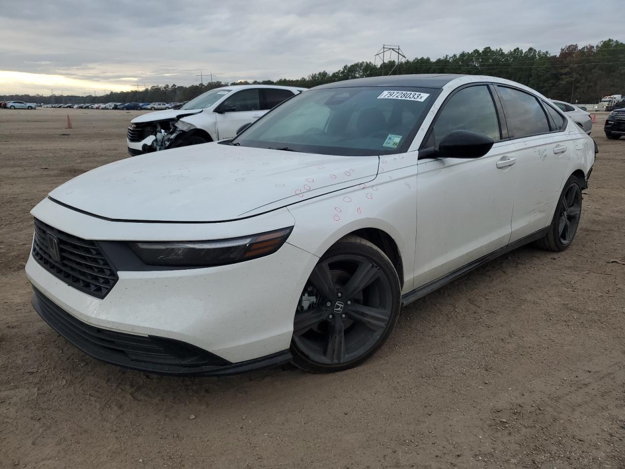 Изображение 1 2023 HONDA ACCORD HYBRID SPORT-L 2023 с VIN 1HGCY2F72PA022013