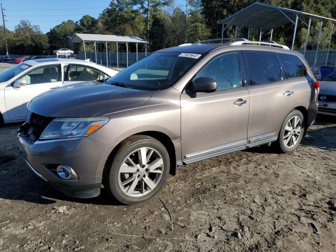 Изображение 1 2014 NISSAN PATHFINDER S 2014 с VIN 5N1AR2MN9EC626692