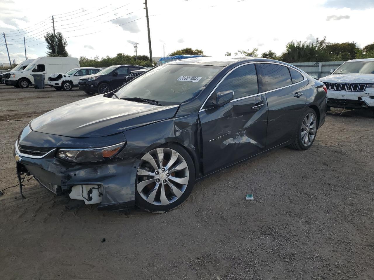 Image 1 of 2017 CHEVROLET MALIBU PREMIER 2017 with VIN 1G1ZH5SX1HF110094