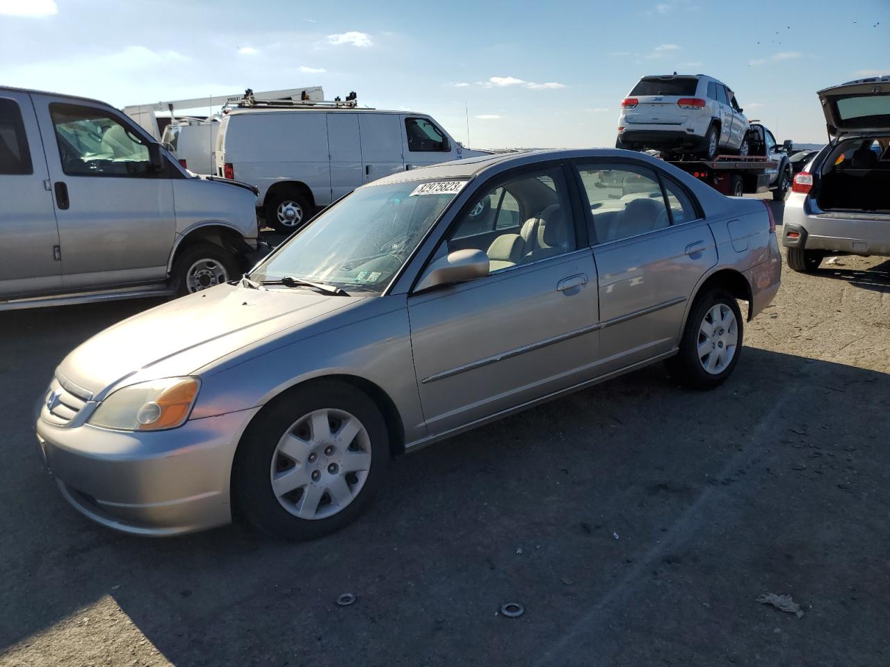 Изображение 1 2001 HONDA CIVIC EX 2001 с VIN 2HGES26721H618631