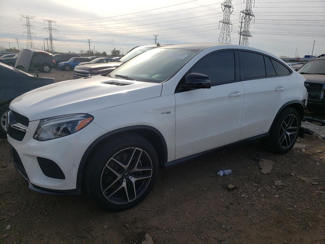 Image 1 of 2019 MERCEDES-BENZ GLE COUPE 43 AMG 2019 with VIN 4JGED6EB0KA139691