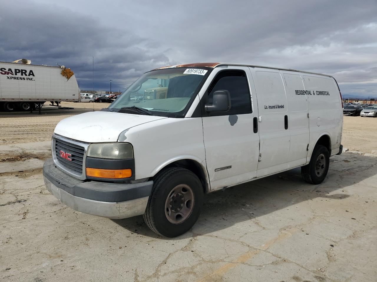 Image 1 of 2004 GMC SAVANA G2500 2004 with VIN 1GTGG25V641147112
