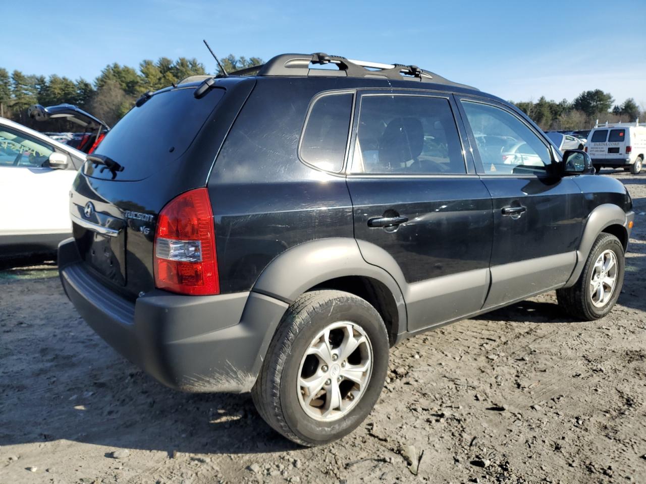 Image 3 of 2009 HYUNDAI TUCSON SE 2009 with VIN KM8JN72D29U946049