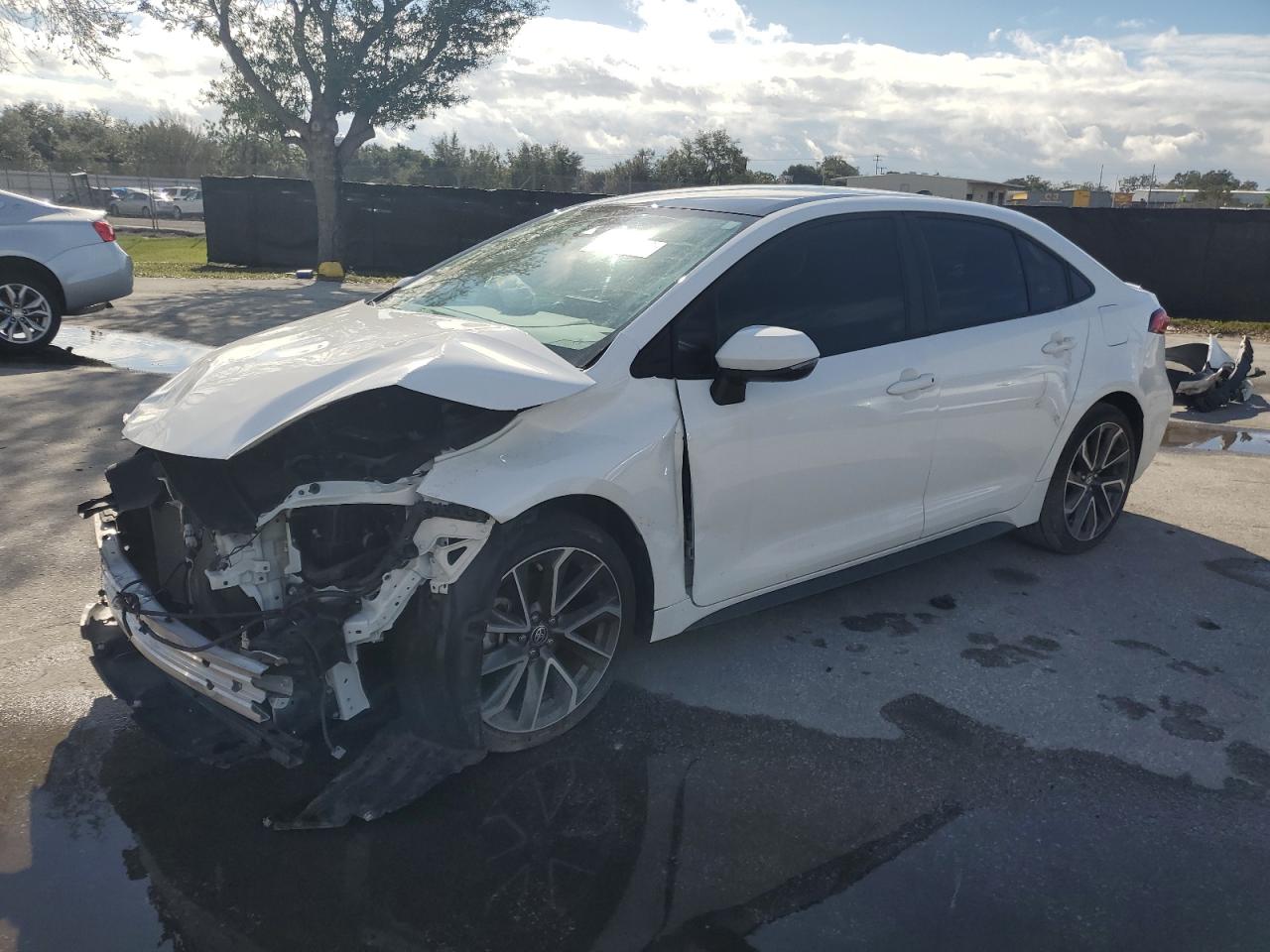 Image 1 of 2021 TOYOTA COROLLA SE 2021 with VIN 5YFS4MCEXMP089812