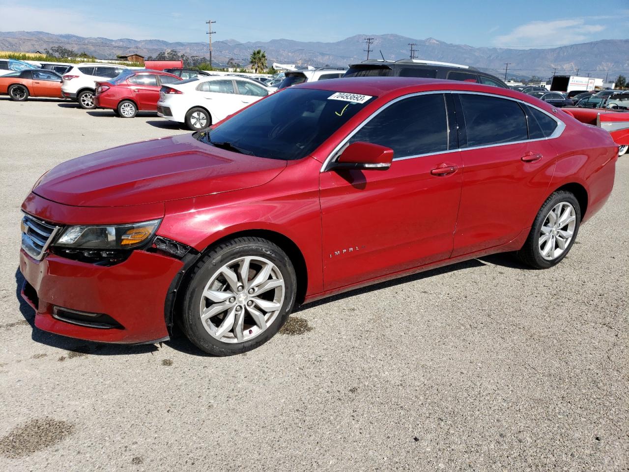Изображение 1 2018 CHEVROLET IMPALA LT 2018 с VIN 1G1105S31JU146497