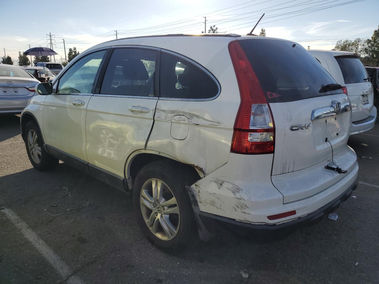 Image 2 of 2010 HONDA CR-V EXL 2010 with VIN 5J6RE3H70AL019055