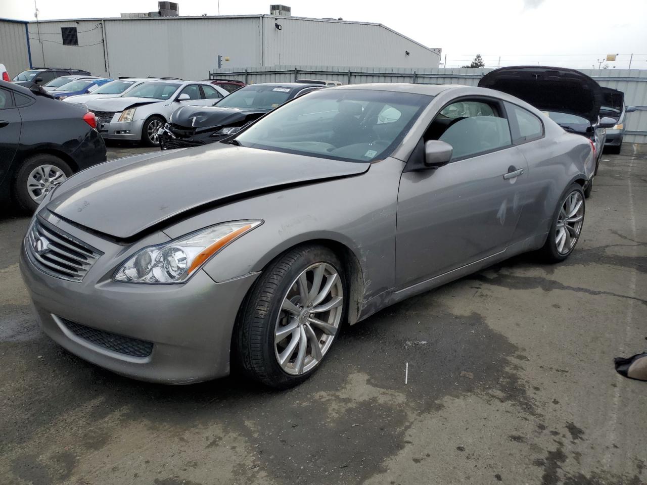 Image 1 of 2008 INFINITI G37 BASE 2008 with VIN JNKCV64E08M119001