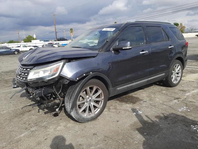 Image 1 of 2017 FORD EXPLORER LIMITED 2017 with VIN 1FM5K7F89HGA86851
