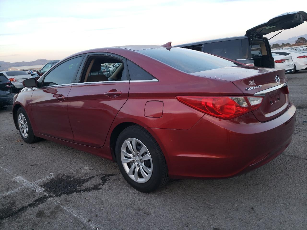 Image 2 of 2012 HYUNDAI SONATA GLS 2012 with VIN 5NPEB4AC9CH322692