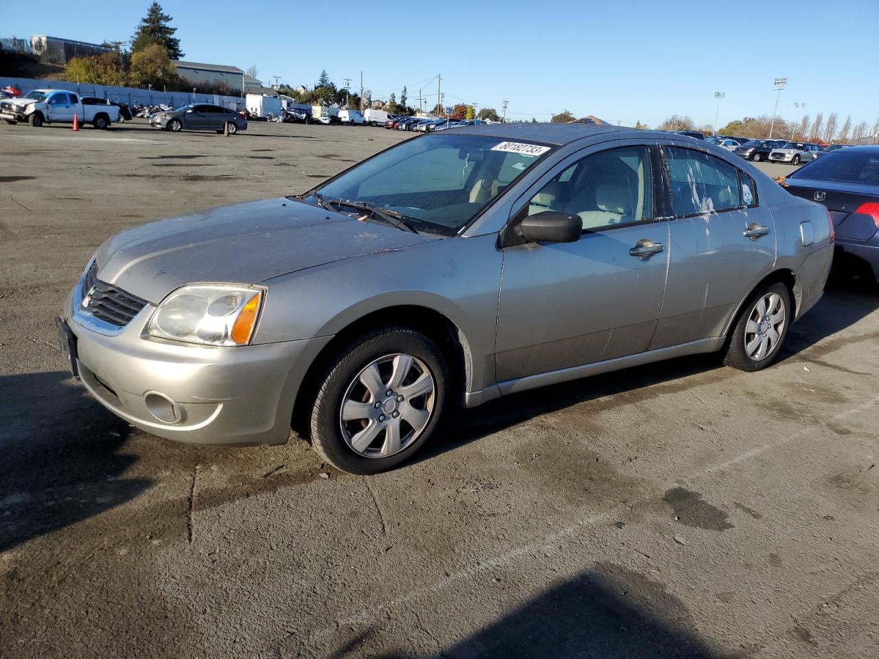 Image 1 of 2007 MITSUBISHI GALANT ES 2007 with VIN 4A3AB36F37E081016
