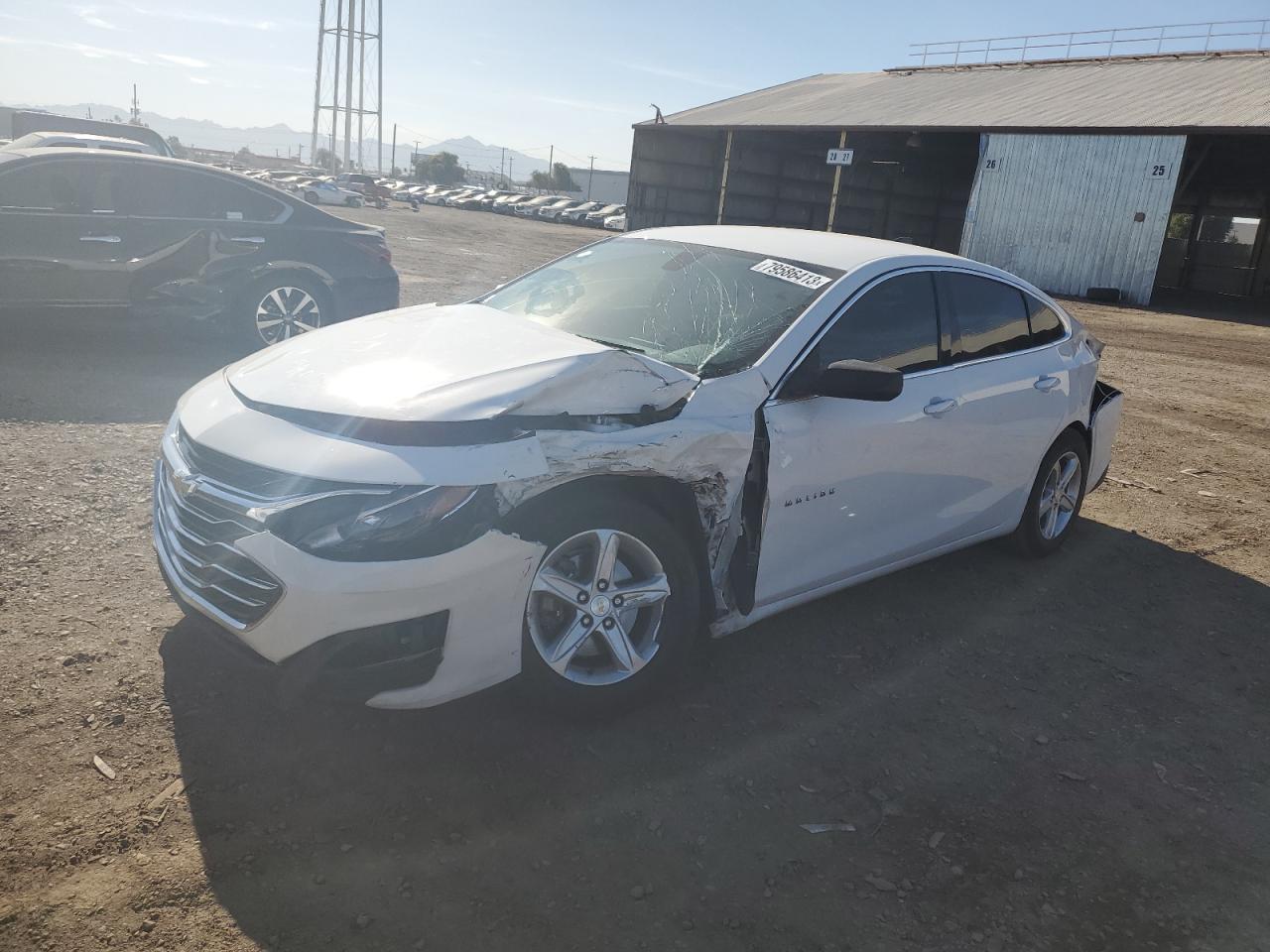 Image 1 of 2020 CHEVROLET MALIBU LS 2020 with VIN 1G1ZB5ST6LF118635