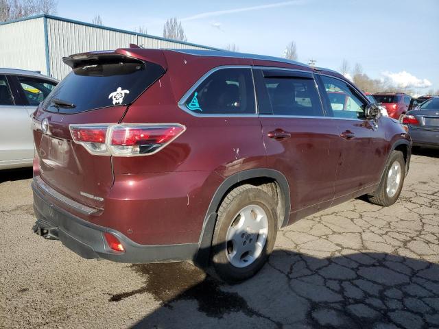 Obraz 3 z 2014 TOYOTA HIGHLANDER LIMITED 2014 z VIN 5TDDKRFHXES010326
