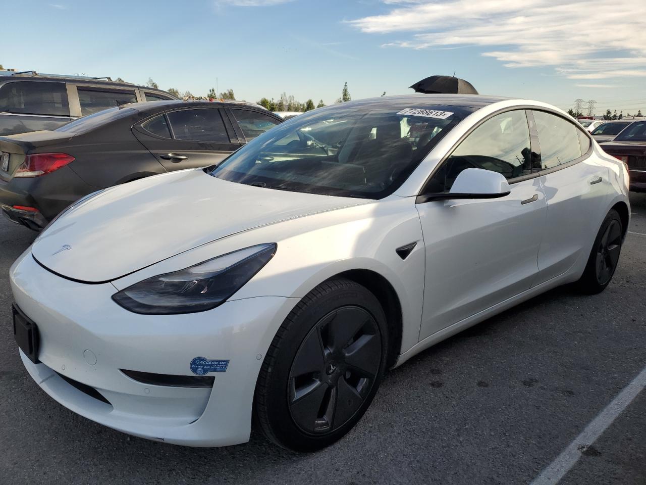 Изображение 1 2021 TESLA MODEL 3  2021 с VIN 5YJ3E1EAXMF026988