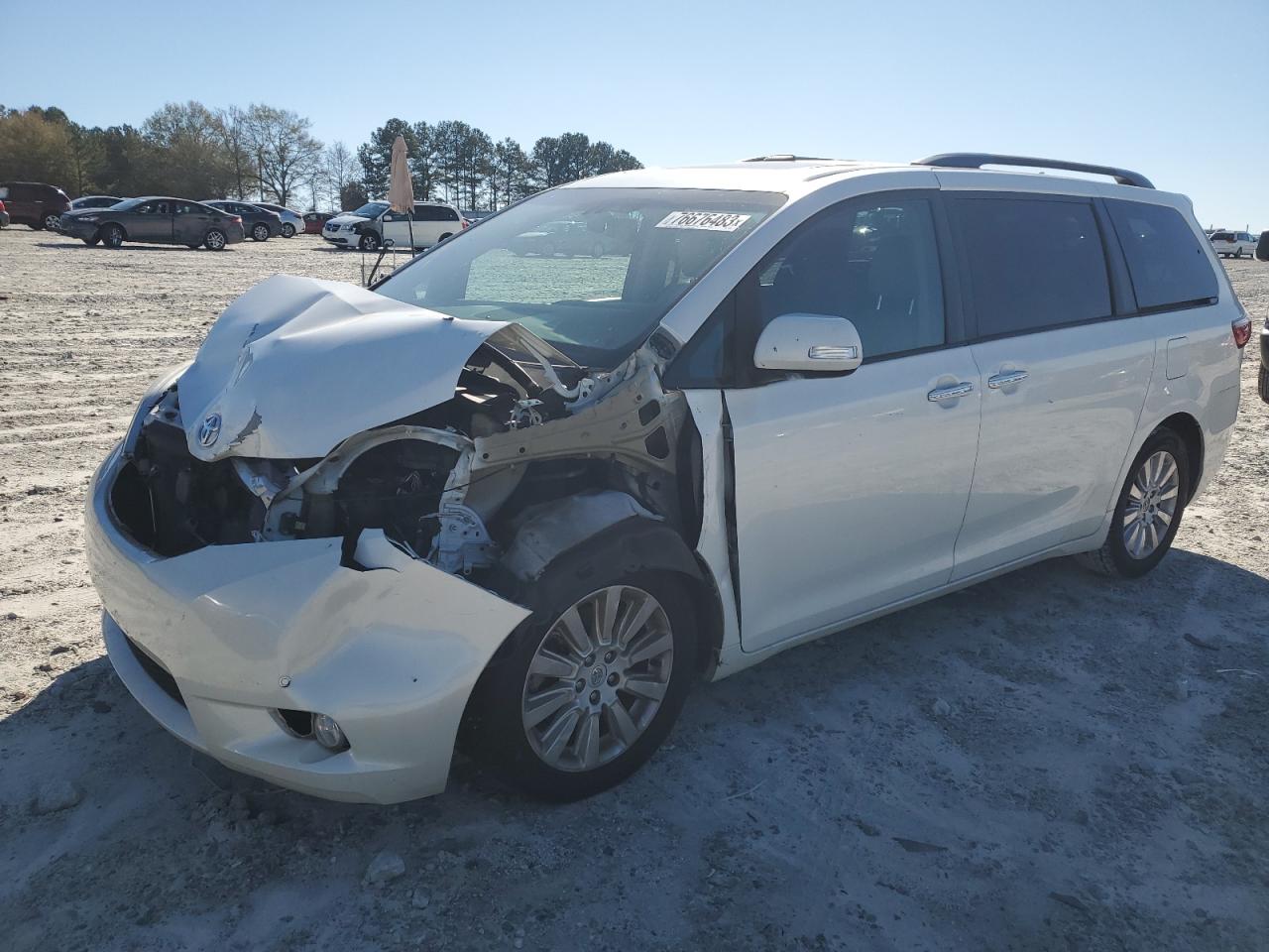 Obraz 2016 TOYOTA SIENNA XLE 2016