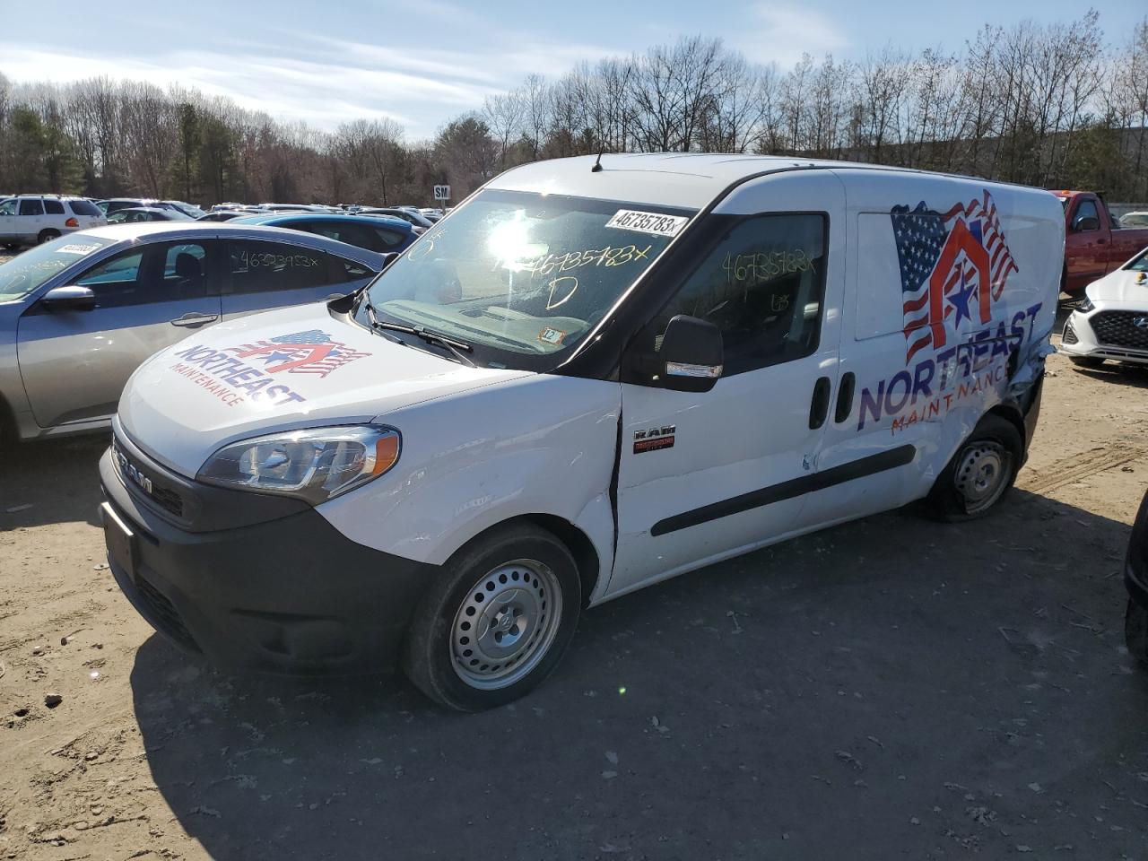 Изображение 1 2019 RAM PROMASTER CITY  2019 с VIN ZFBHRFAB5K6N45271