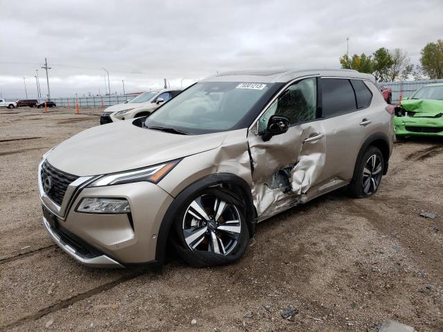 Image 1 of 2023 NISSAN ROGUE PLATINUM 2023 with VIN JN8BT3DD3PW302828