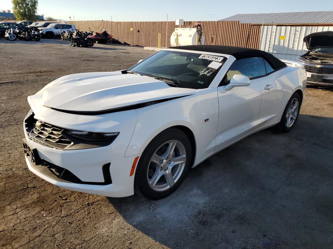 Image 1 of 2023 CHEVROLET CAMARO LS 2023 with VIN 1G1FB3DX5P0138097