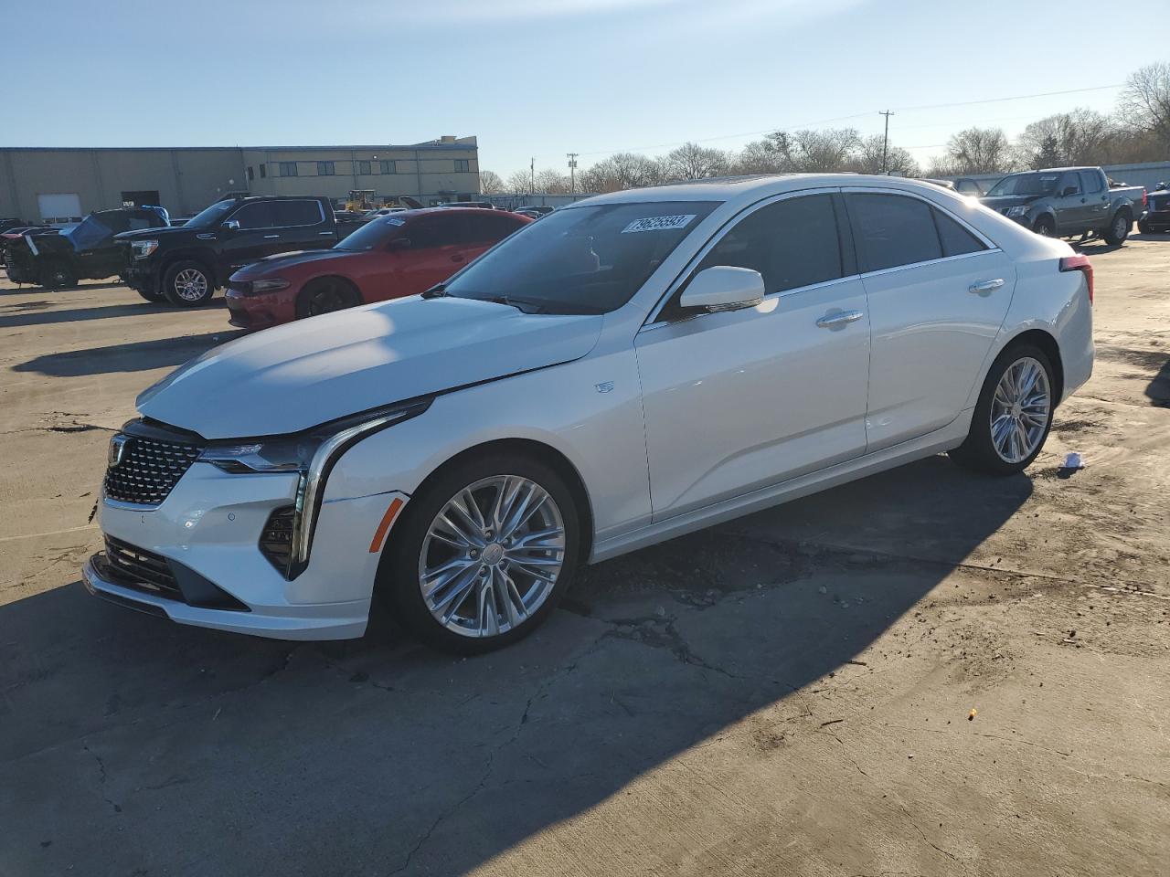 Image 1 of 2024 CADILLAC CT4 PREMIUM LUXURY 2024 with VIN 1G6DB5RK3R0103099