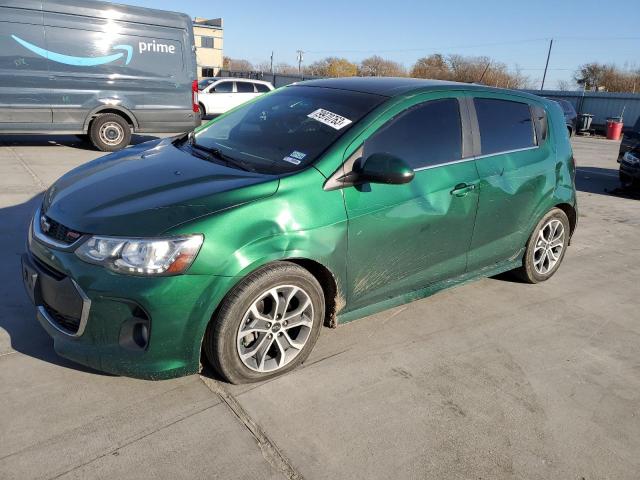 Image 1 of 2018 CHEVROLET SONIC LT 2018 with VIN 1G1JD6SG1J4104473
