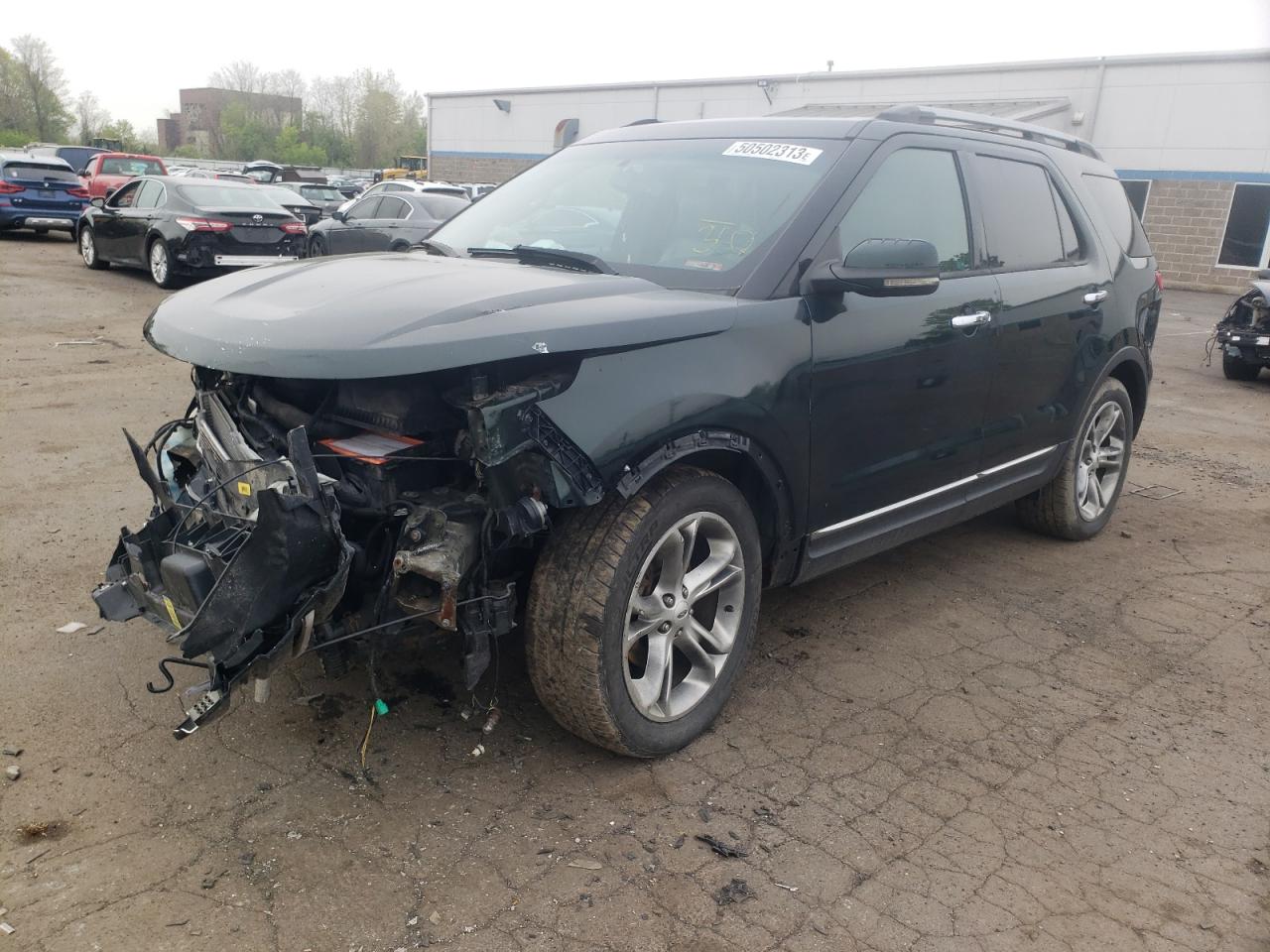 Image 1 of 2013 FORD EXPLORER LIMITED 2013 with VIN 1FM5K8F85DGB07808