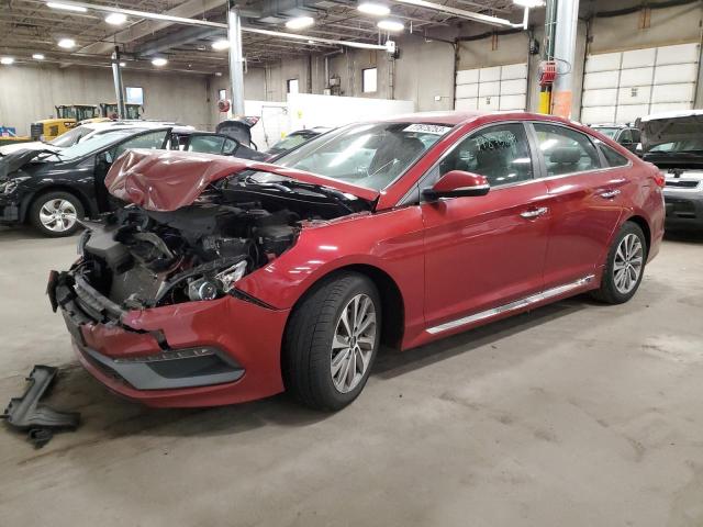 Image 1 of 2015 HYUNDAI SONATA SPORT 2015 with VIN 5NPE34AF8FH152014