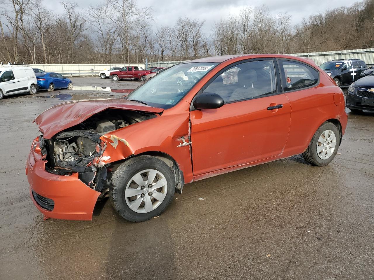 Image 1 of 2009 HYUNDAI ACCENT GS 2009 with VIN KMHCM36C79U113367