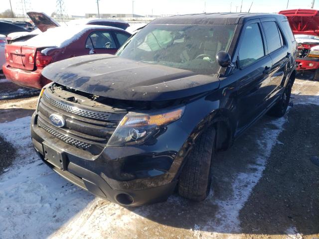 Obraz 1 z 2015 FORD EXPLORER POLICE INTERCEPTOR 2015 z VIN 1FM5K8AR6FGC51502