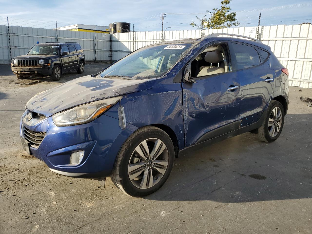 Obraz 1 z 2014 HYUNDAI TUCSON GLS 2014 z VIN KM8JU3AG8EU906706