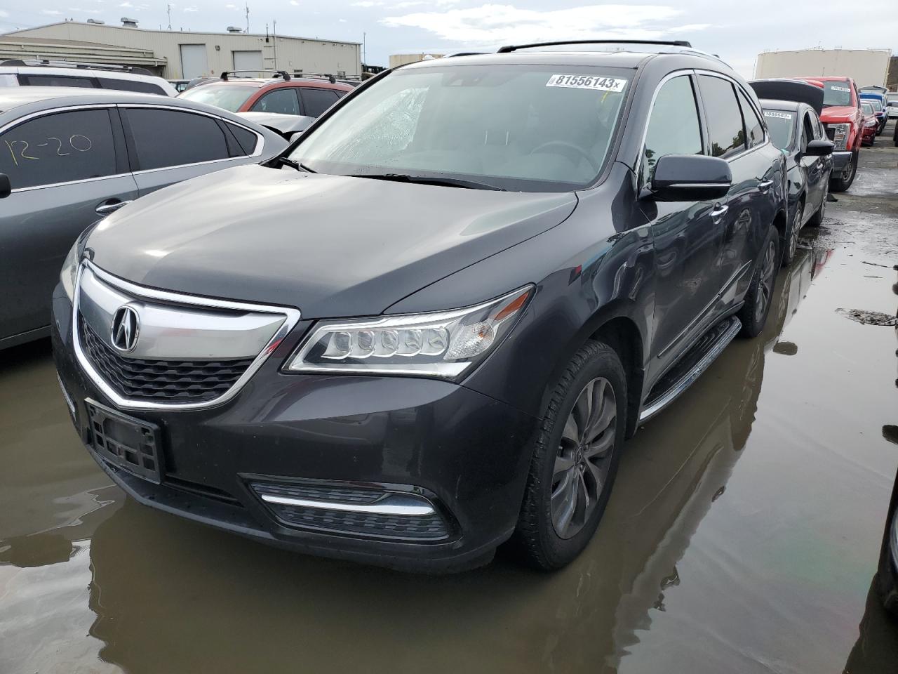 Image 1 of 2015 ACURA MDX TECHNOLOGY 2015 with VIN 5FRYD4H46FB016654